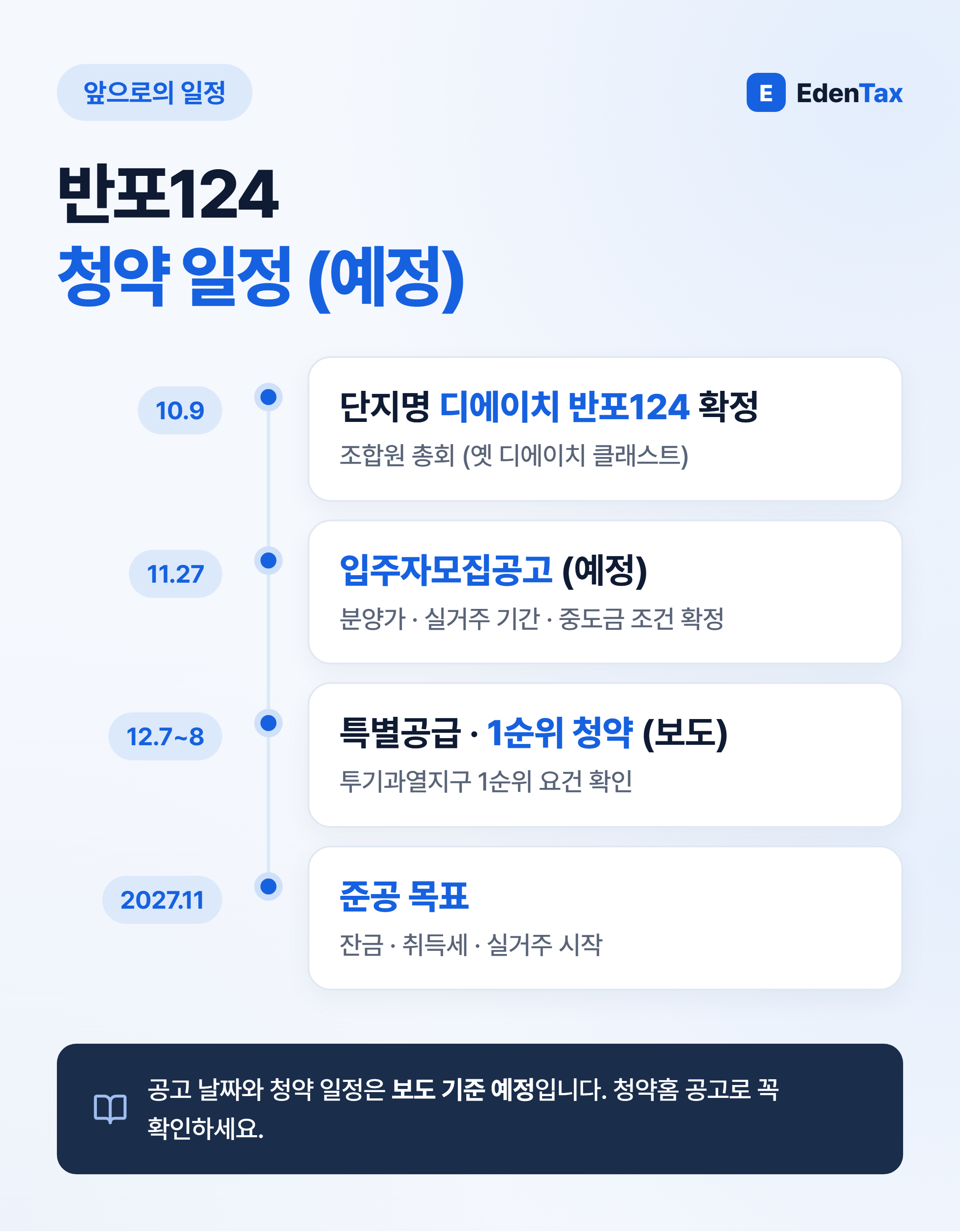 청약 일정
